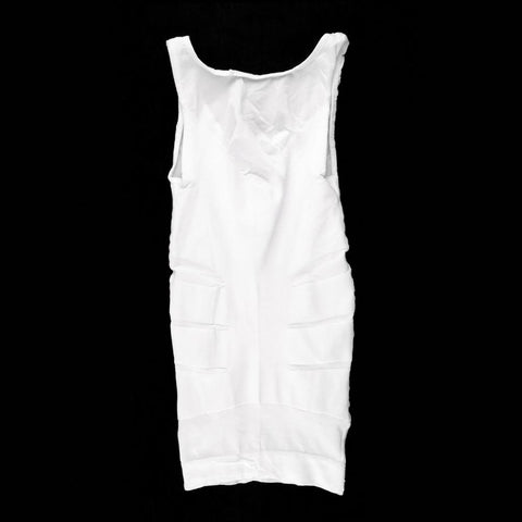 Image of Men Corset Body Slimming Tummy Shaper Vest Belly Waist Girdle Shirt Black/White Shapewear Underwear Waist Girdle Shirts